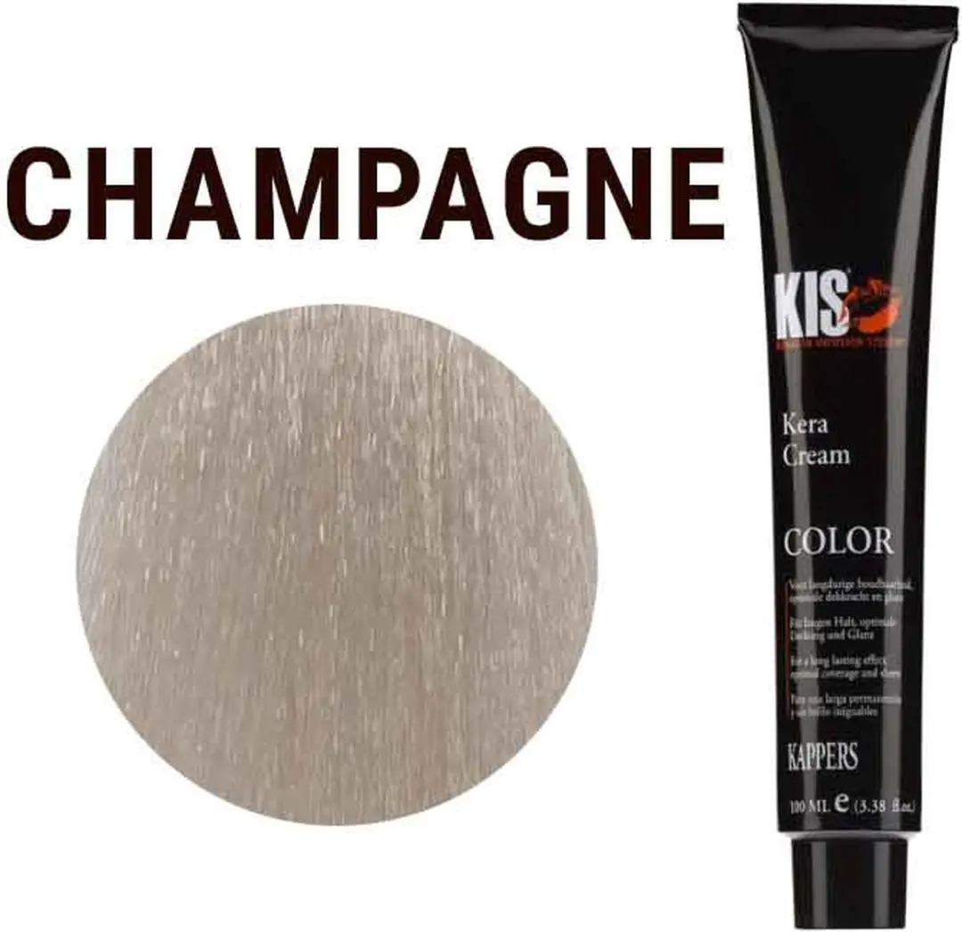 KIS KeraCream Metallics Champagne 150ml