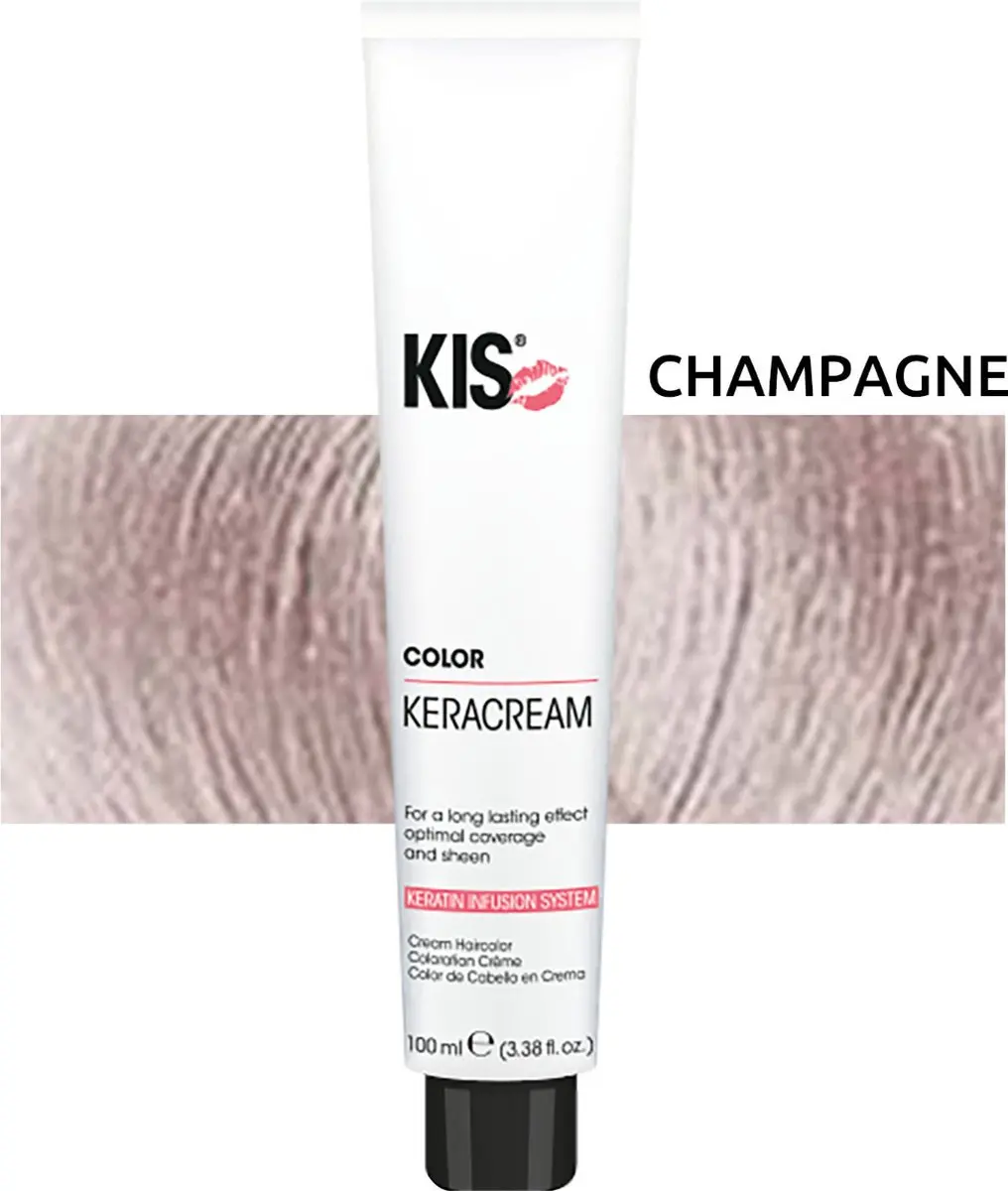 KIS KeraCream Metallics Champagne 150ml