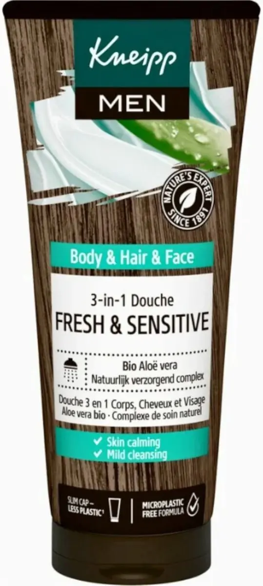 Kneipp Men 3-in-1 Shampoo Douche Fresh & Sensitive 1200ml