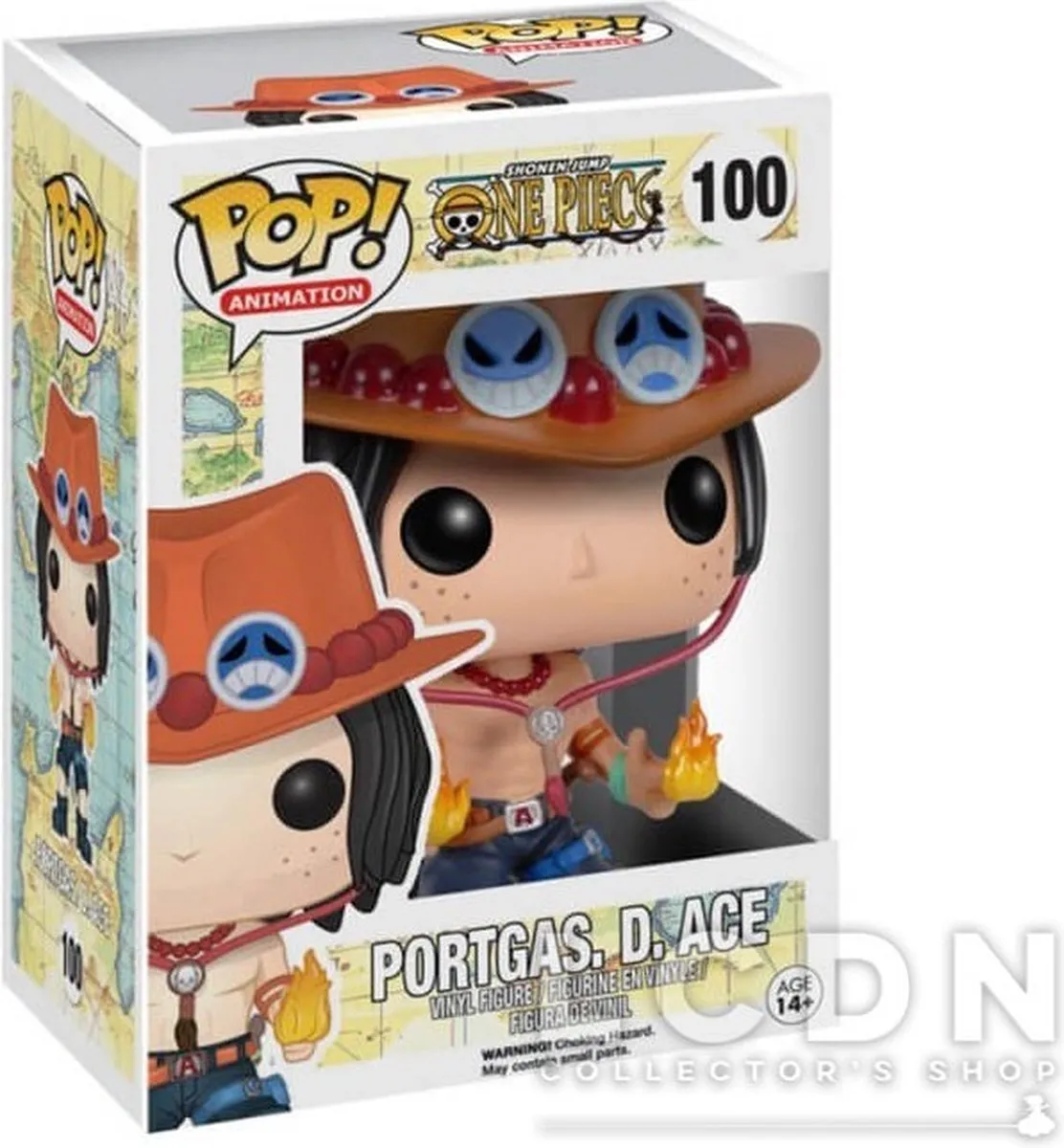 Funko Pop! One Piece Portgas D. Ace 6358 - Verzamelfiguur Multicolor