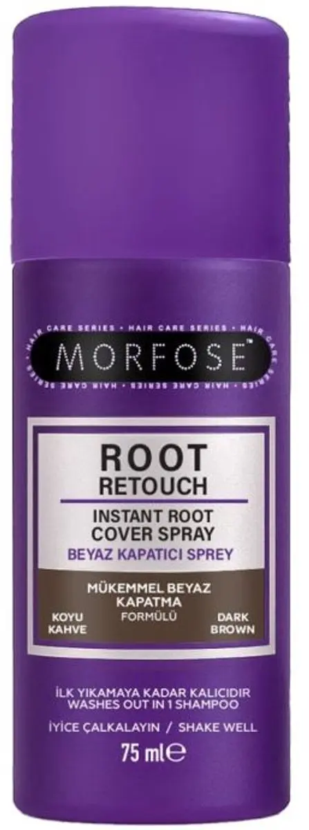 Morfose Instant Root Cover Spray Dark Brown 75ml