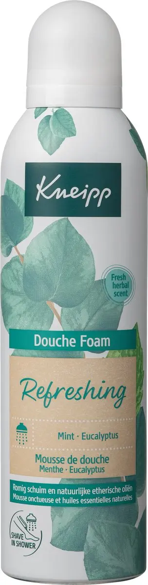 Kneipp Refreshing Douche Schuim Mint Eucalyptus 200ml