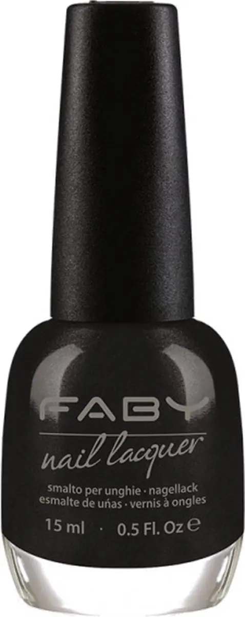 FABY Vegan Nagellak Zwart