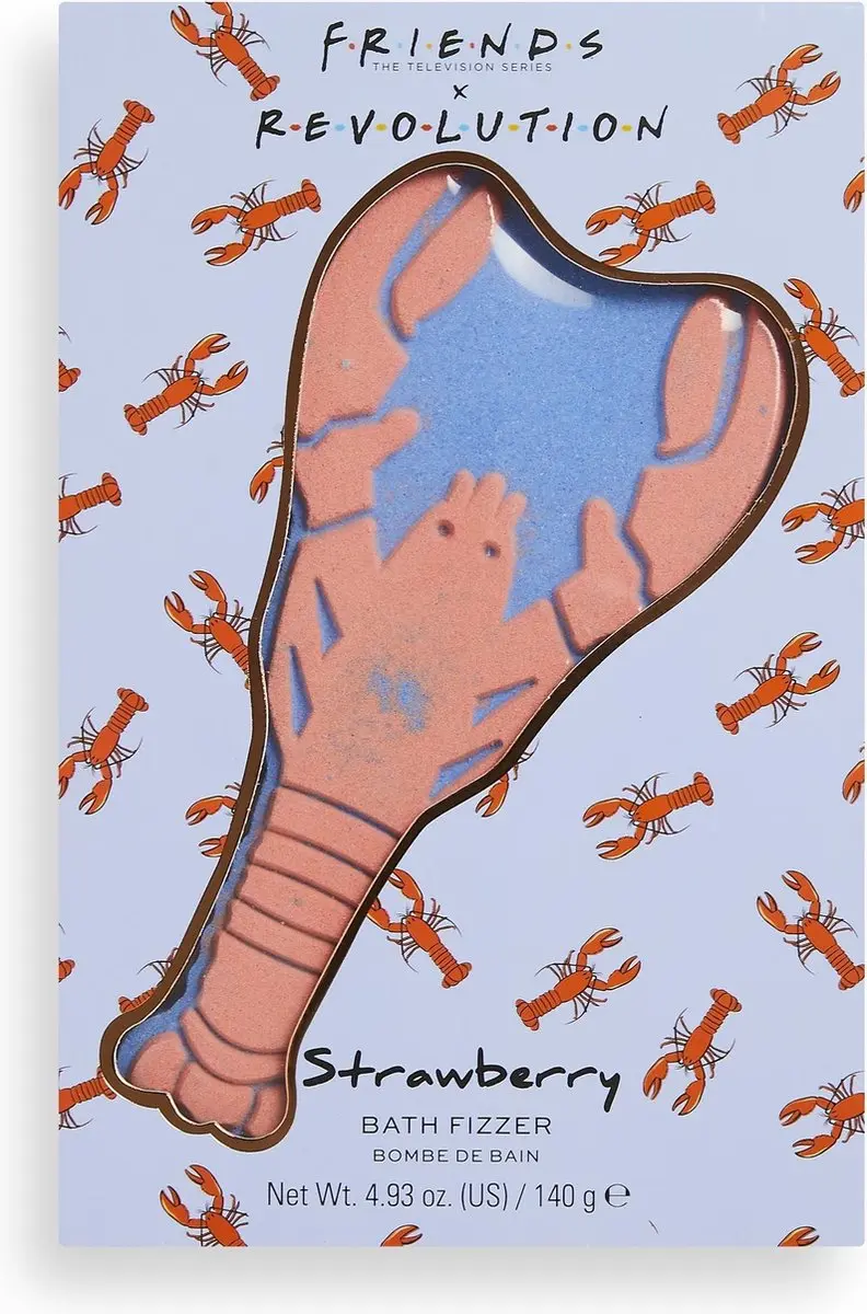 Makeup Revolution x Friends Lobster Bath Fizzer 140g