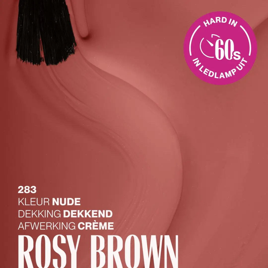Pink Gellac Rosy Brown 283 Gellak 15ml
