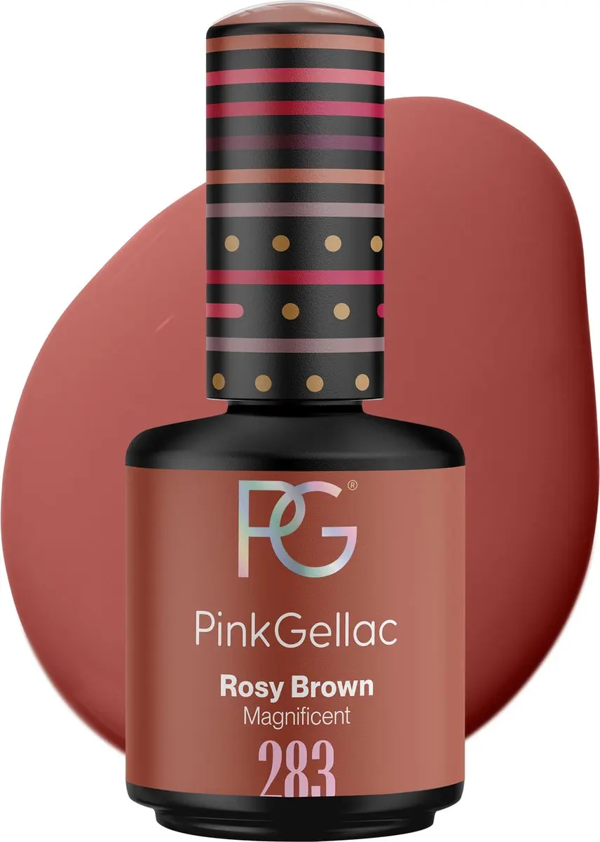 Pink Gellac Rosy Brown 283 Gellak 15ml