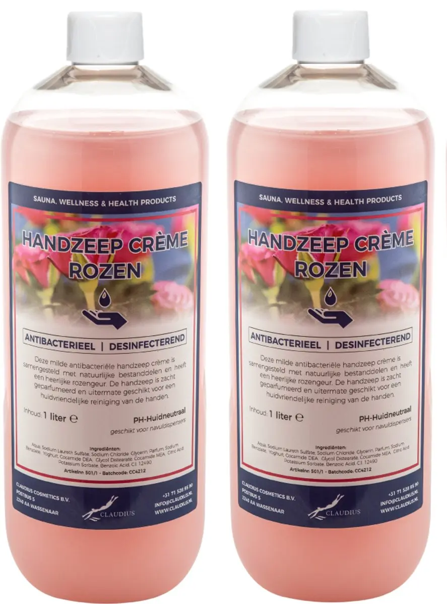 Splashbox Cosmetics Handzeep Rozen 1L