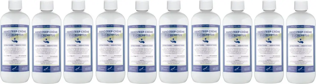 Splashbox Cosmetics Handzeep Crème Eucalyptus 1L