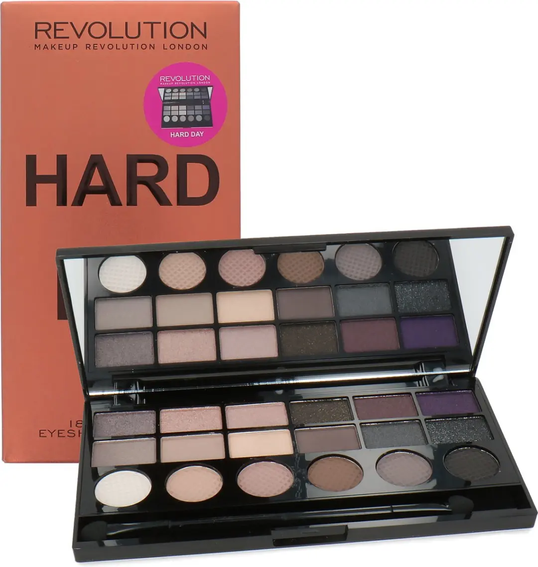 Makeup Revolution Hard Day Oogschaduw Palette
