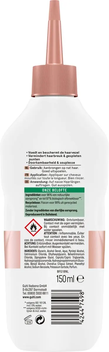 Guhl Anti Haarbreuk Serum Bond+ Restore 150ml