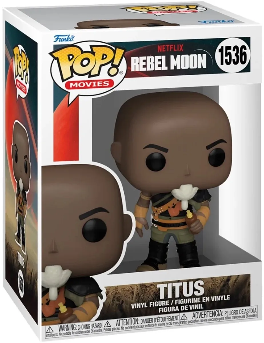 Funko Pop Movies Rebel Moon Titus FUN72627 - Multi