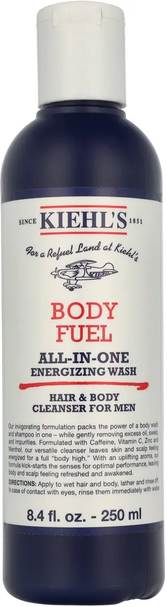 Kiehl's Body Fuel Energizing Wash Haar & Lichaam 250ml