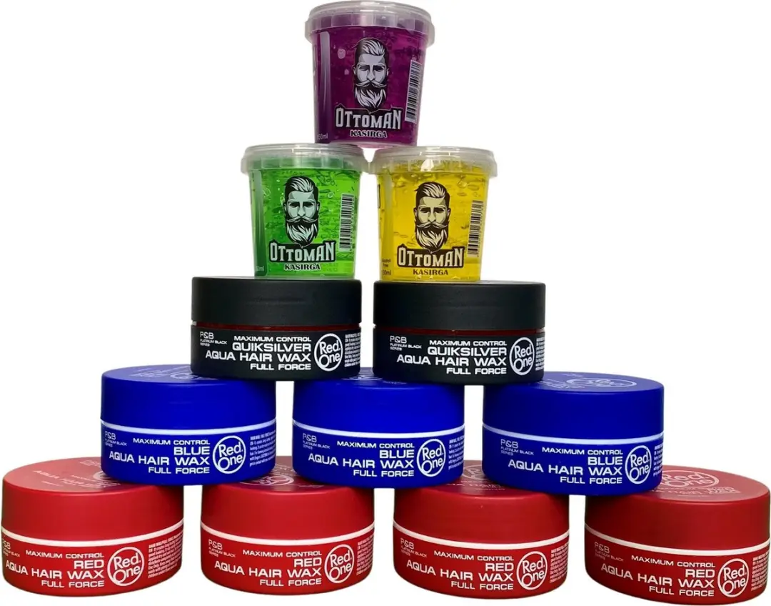 Red One Aqua Hair Wax & Gel Voordeelbundel 12 Stuks