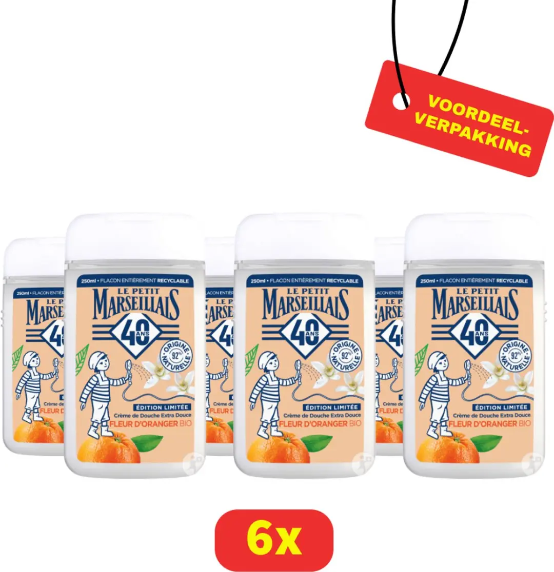 Le Petit Marseillais Douchegel Oranjebloesem 250ml