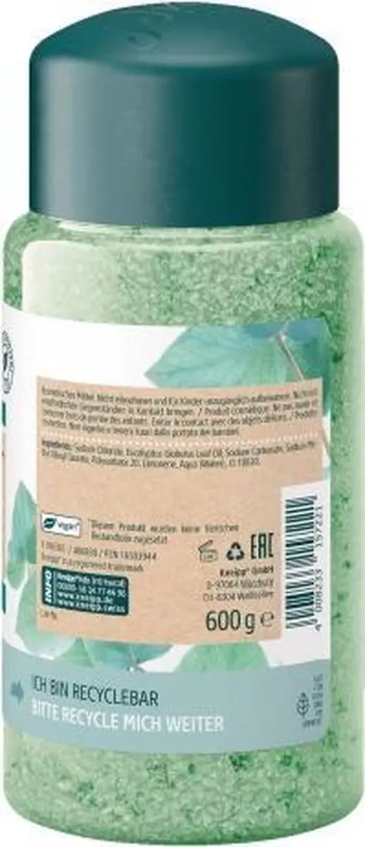 Kneipp Badzout Erkältungszeit 600g - Eucalyptus