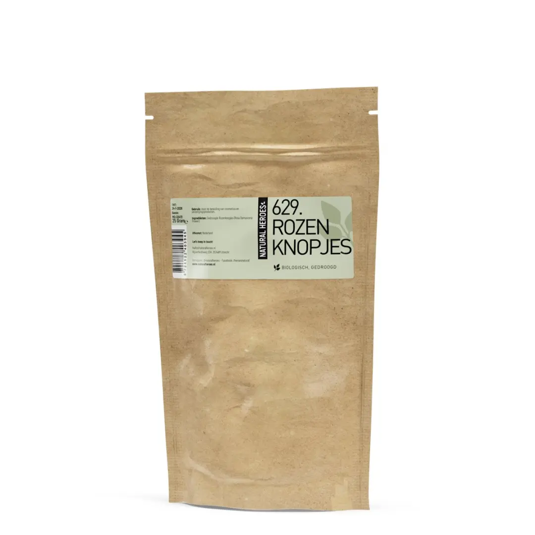 Natural Heroes Rozenknopjes Gedroogd Biologisch 25g
