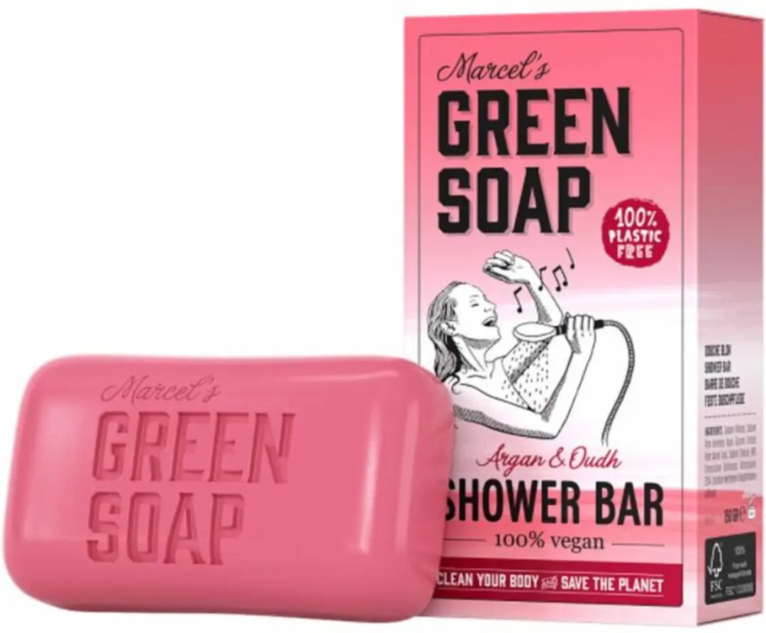 Marcel's Green Soap Showerbar Argan & Oudh