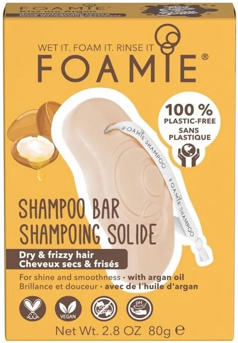 KIS Kiss Me Argan Shampoo Bar - 80ml
