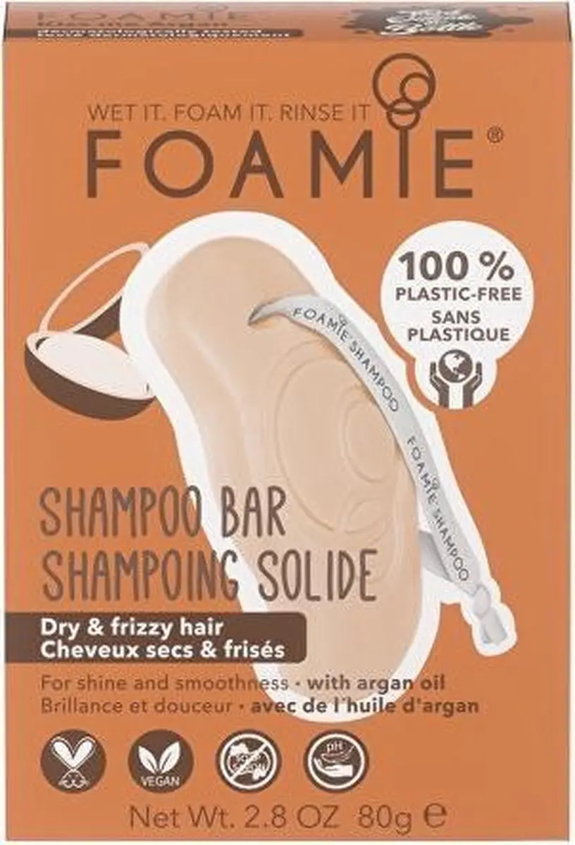 KIS Kiss Me Argan Shampoo Bar - 80ml