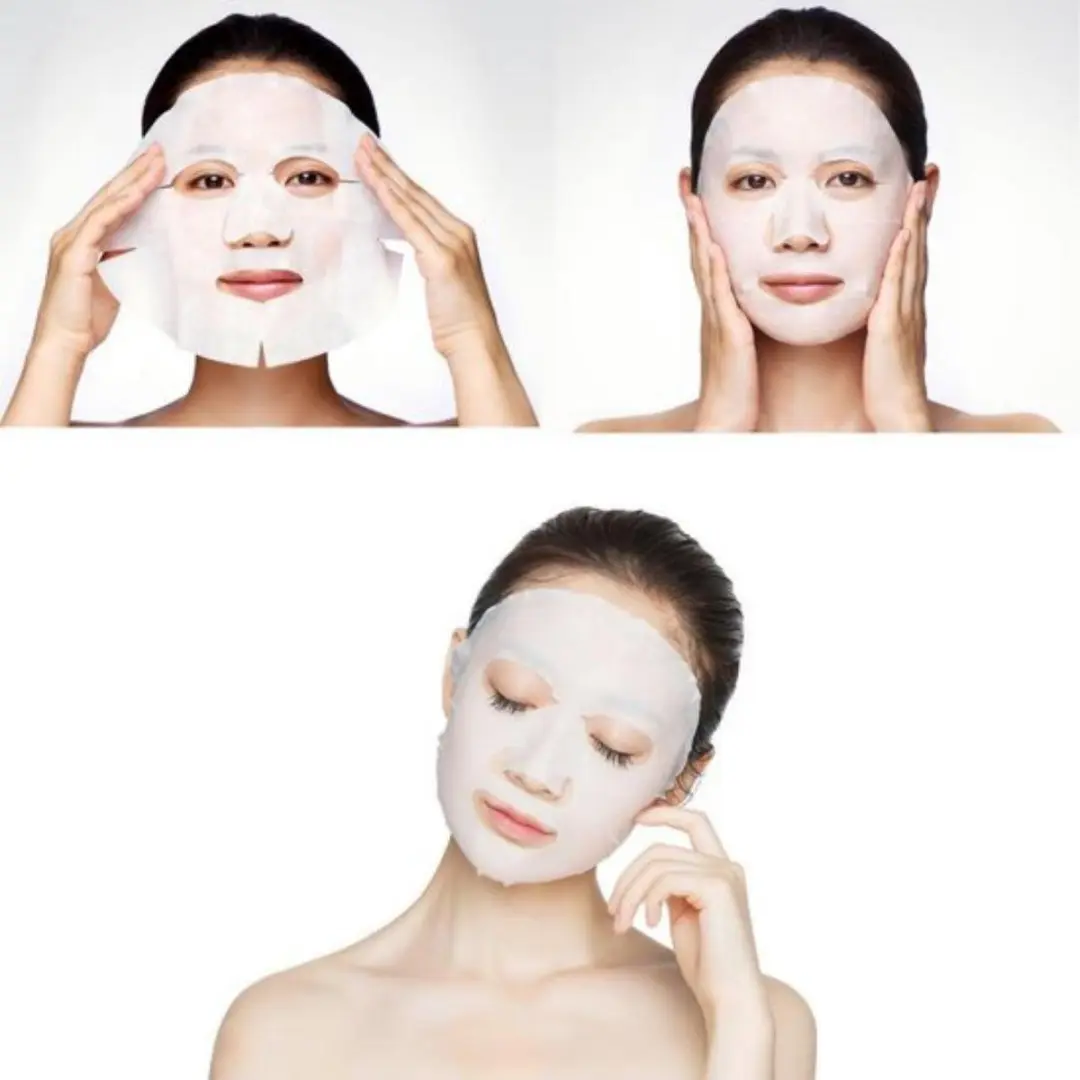 Mitomo Green Tea Gezichtsmasker - 6 Stuks