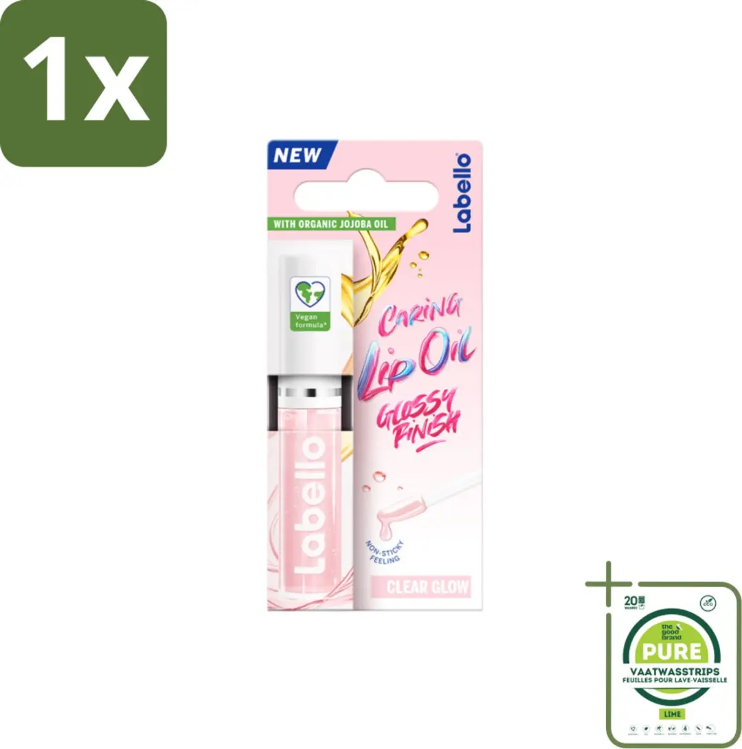 Labello Caring Lip Oil Clear Glow 5,5ml
