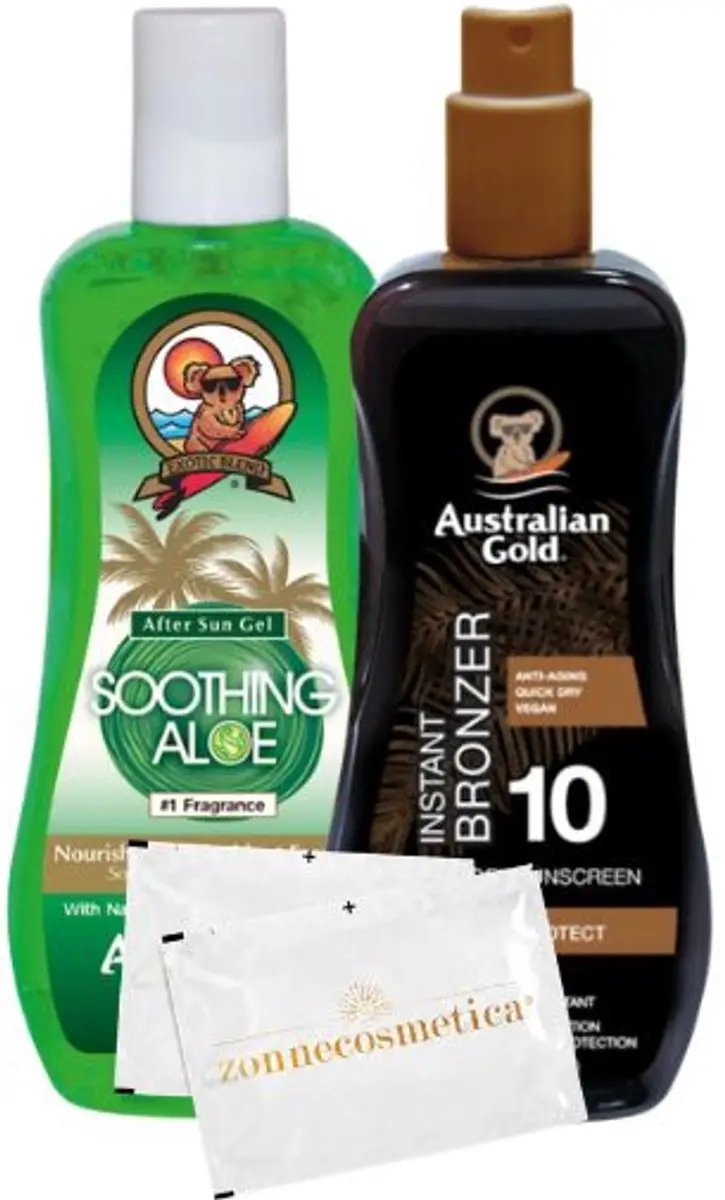 Australian Gold SPF 10 Spraygel met Bronzer 237ml