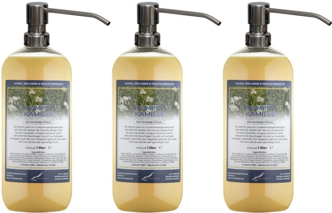 Splashbox Cosmetics Shampoo Kamille 1L