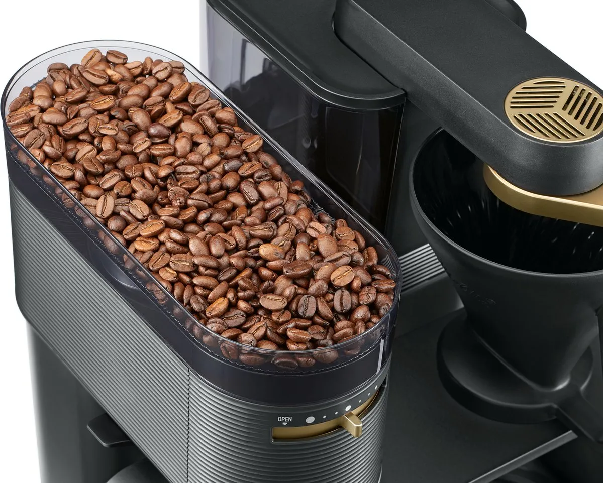 Melitta Epos 1024-04 Koffiezetapparaat - 8 Kopjes - 1L - Zwart/Goud