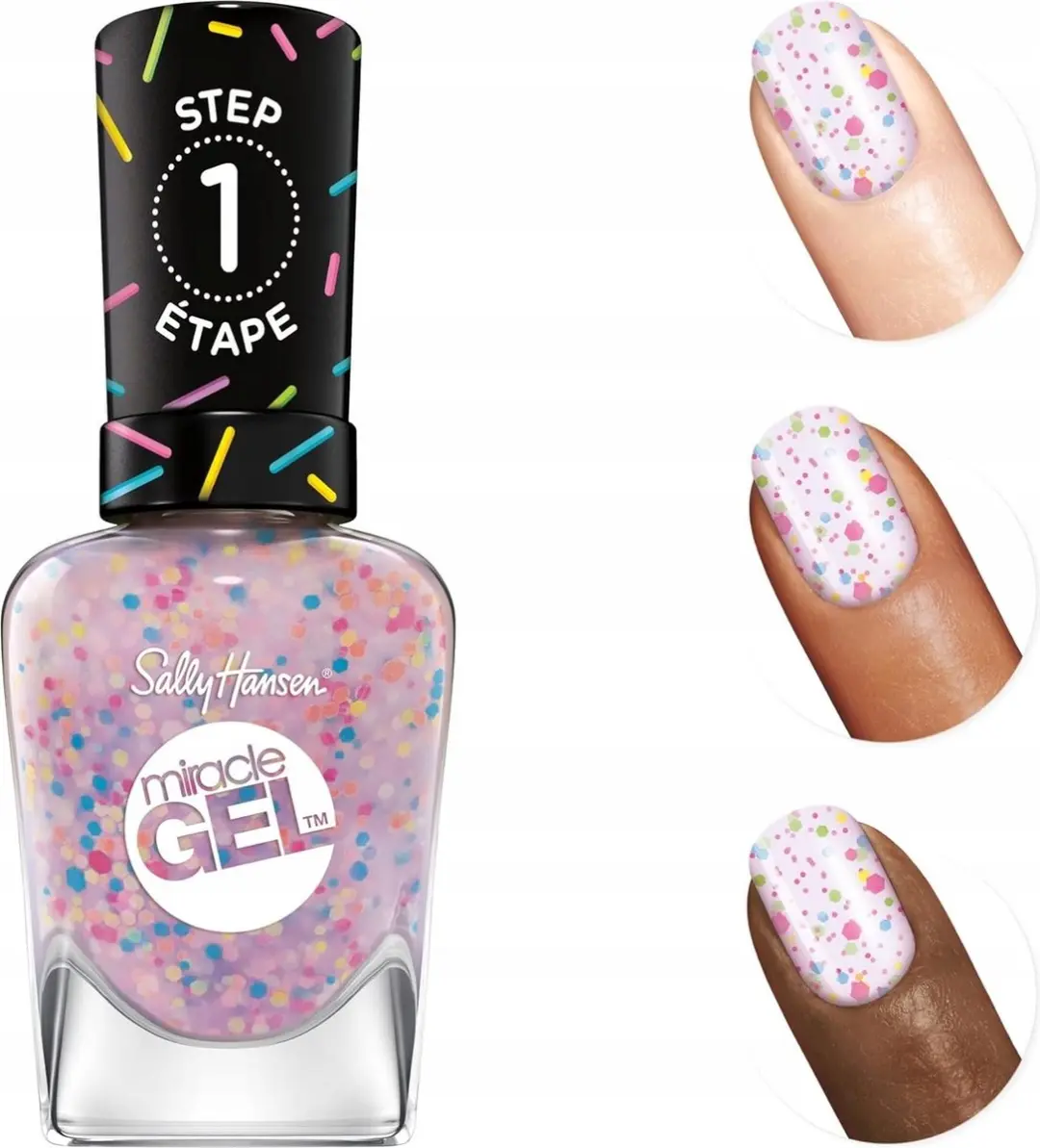 Sally Hansen Miracle Gel Nagellak 164 Sprinkle & Spice