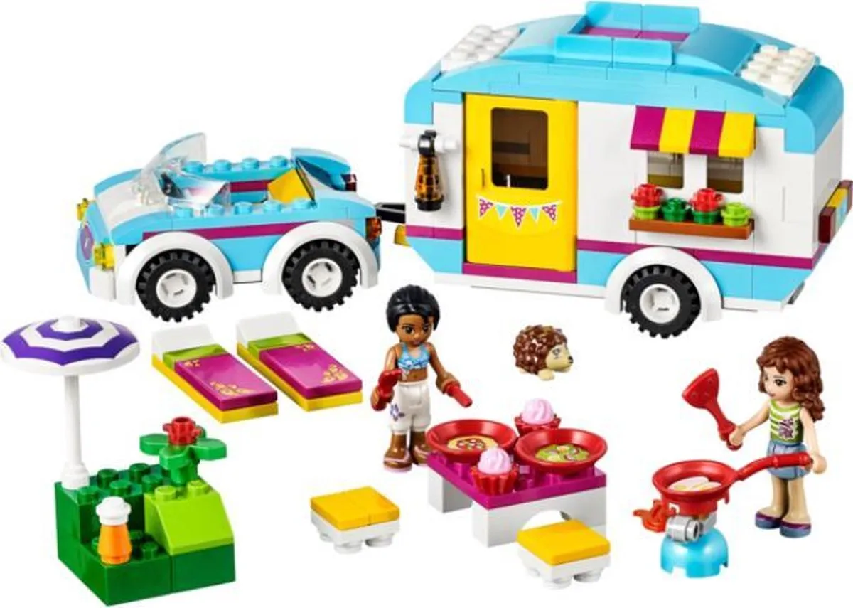 LEGO Friends Zomercaravan 41034 - 297 Stukken