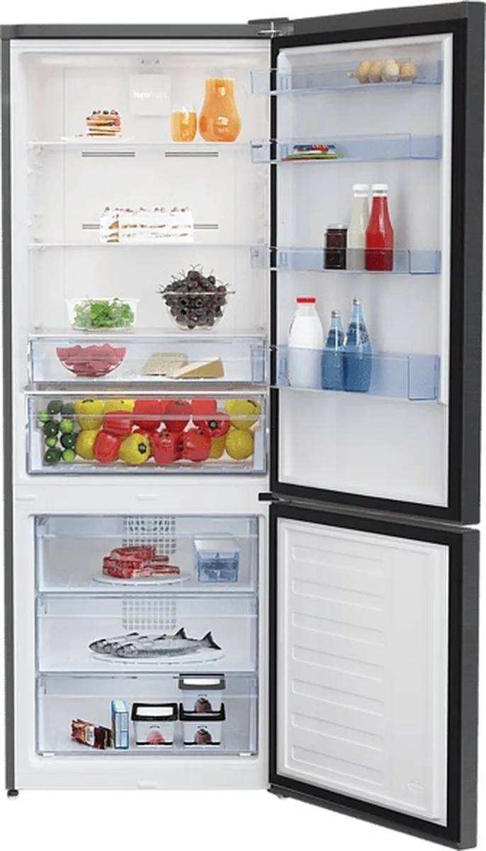 Beko RCNE560K40XBRN Koel-vriescombinatie - 356L - NeoFrost Duo Cooling