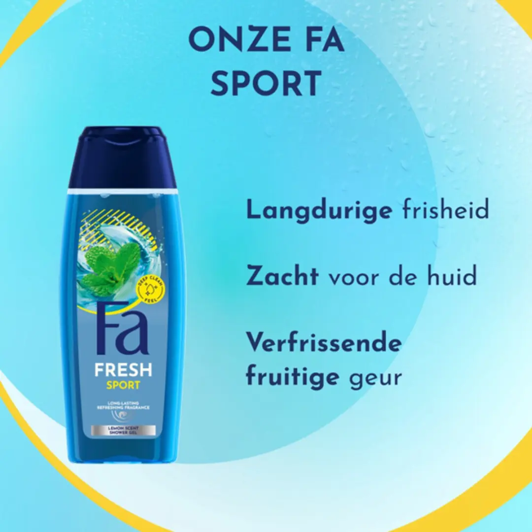 Fa Sport Douchegel 12x250ml