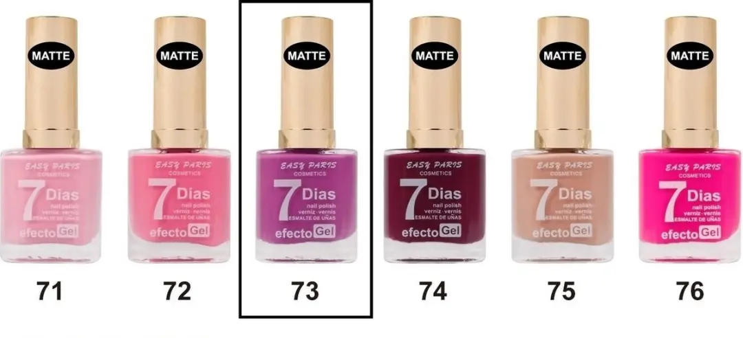 Easy Paris Nagellak Mat Purper Cyclaam 073