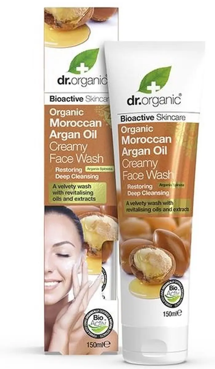 Dr Organic Arganolie Gezichtsreiniger 150ml