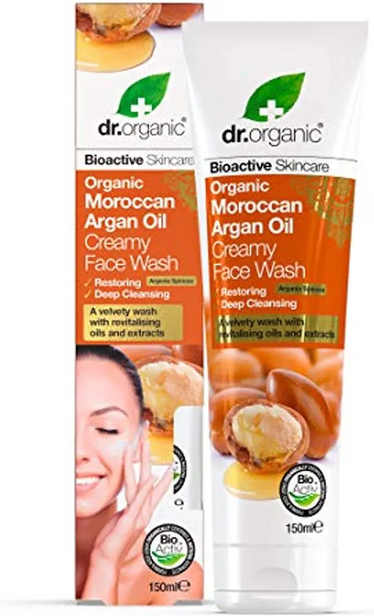 Dr Organic Arganolie Gezichtsreiniger 150ml