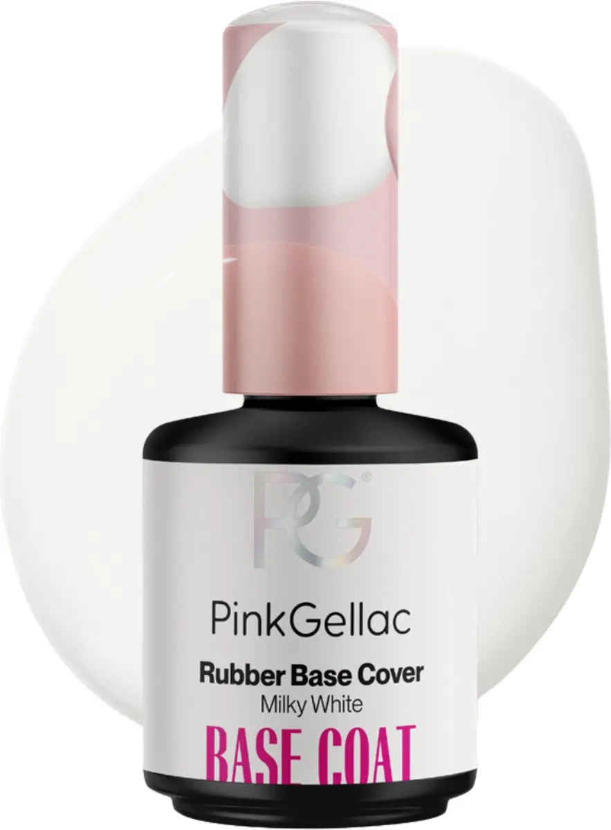 Pink Gellac Base Coat Milky White 15ml