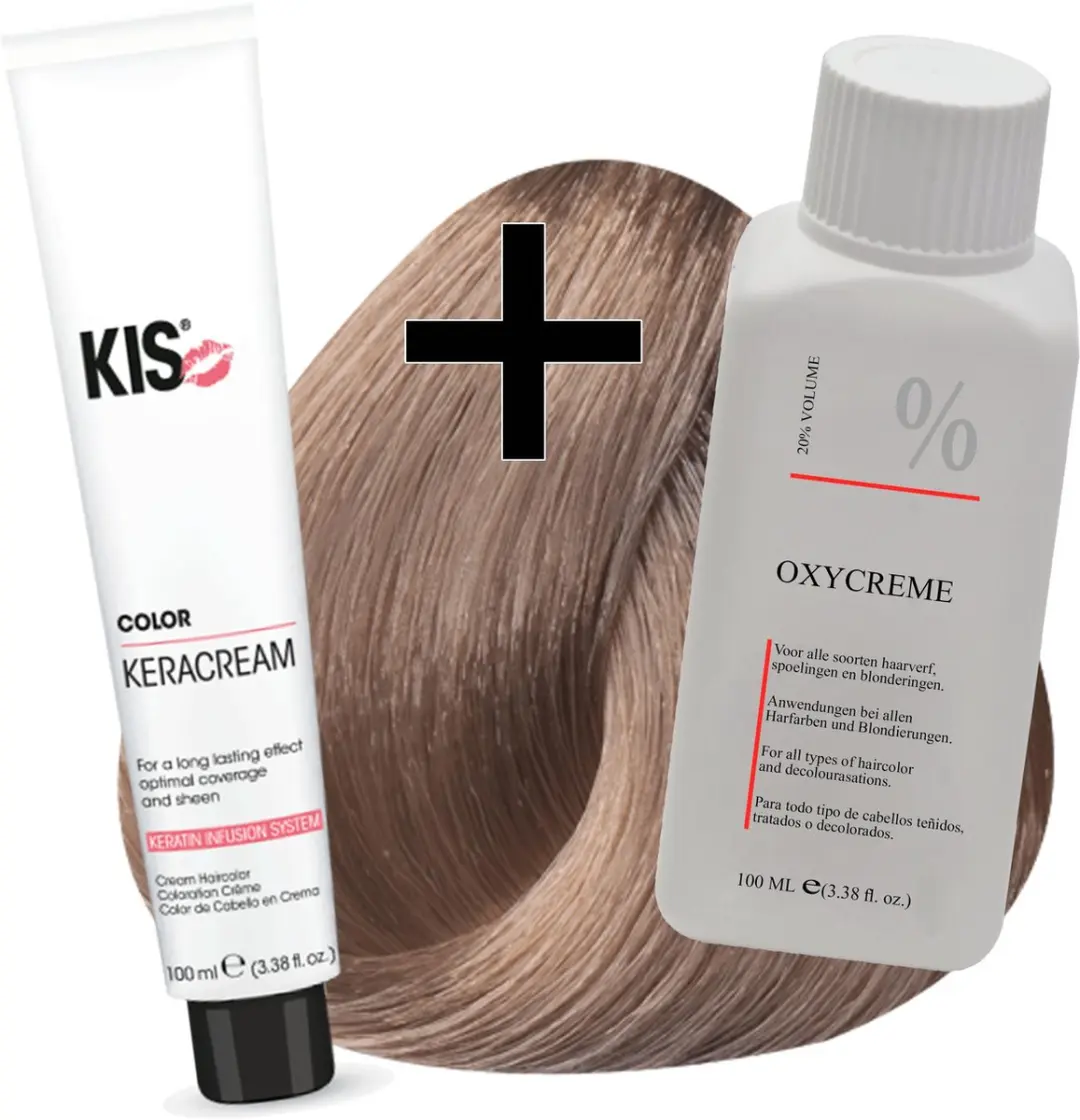 KIS Haarverfset 9FP Zeer Licht Rose Blond 100ml