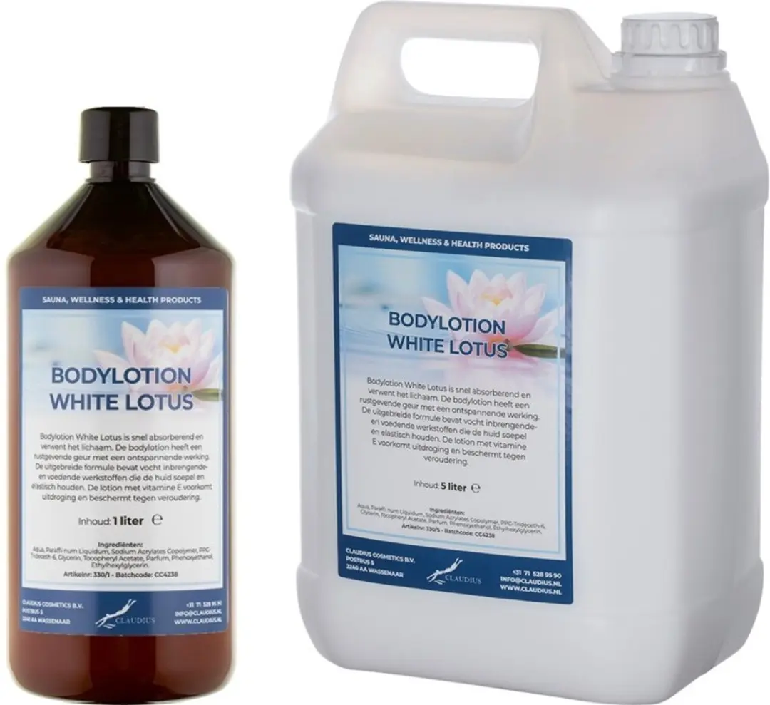 Splashbox Cosmetics White Lotus Bodylotion 6L - 2 Stuks