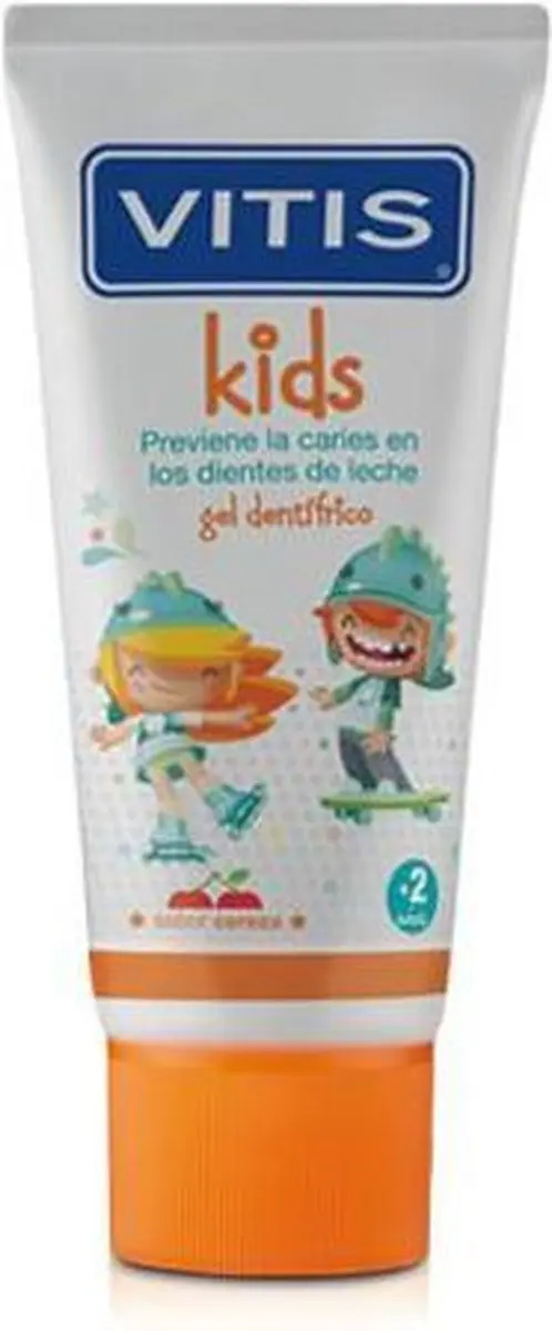 Vitis Tandpasta Kers 50ml