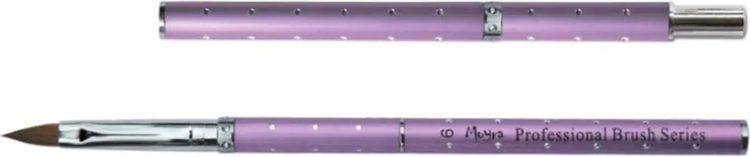Moyra Acryl Penseel Nagels Lila nr 6