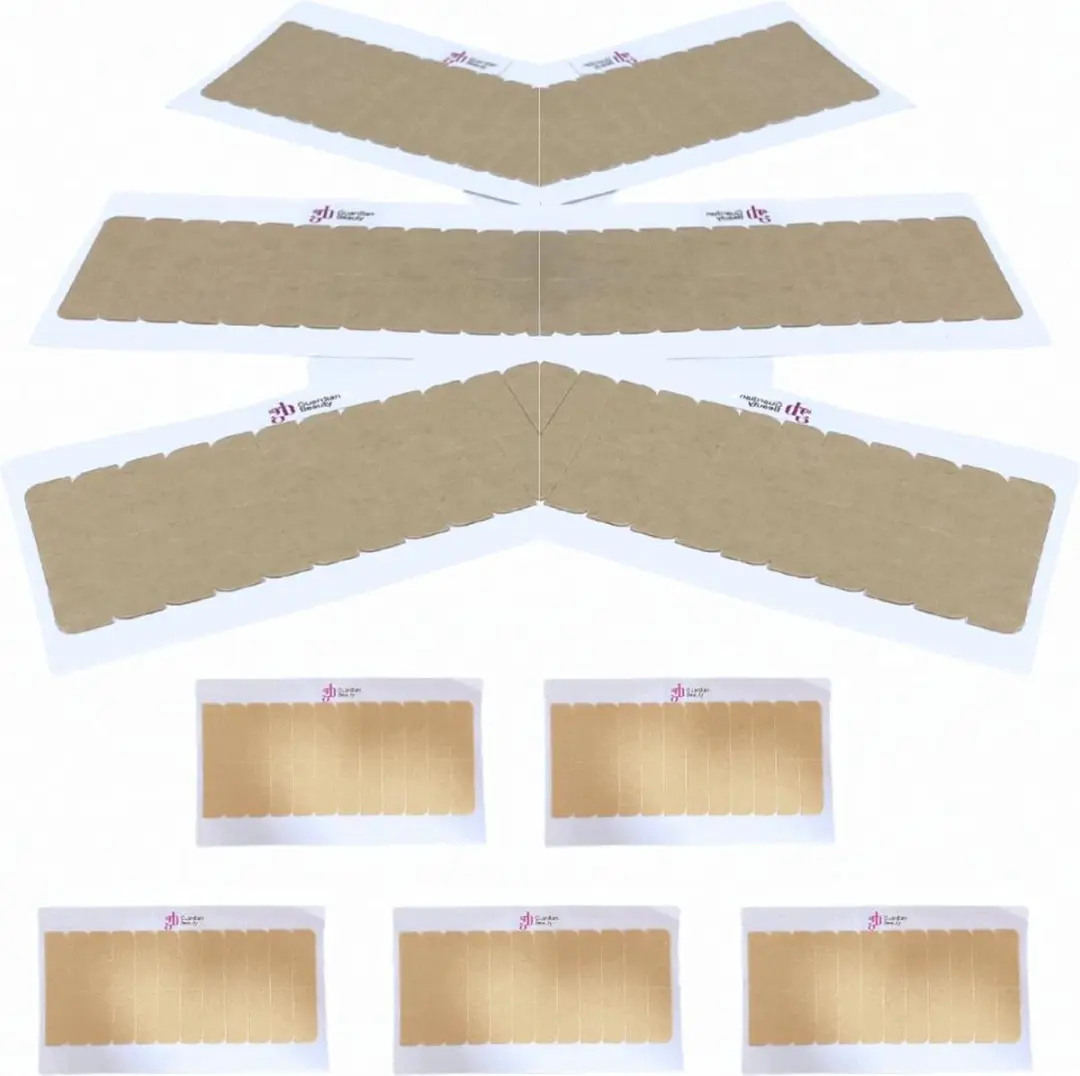 Guardian Beauty Pruikentape Extra Strong Bruin - 72 Stuks