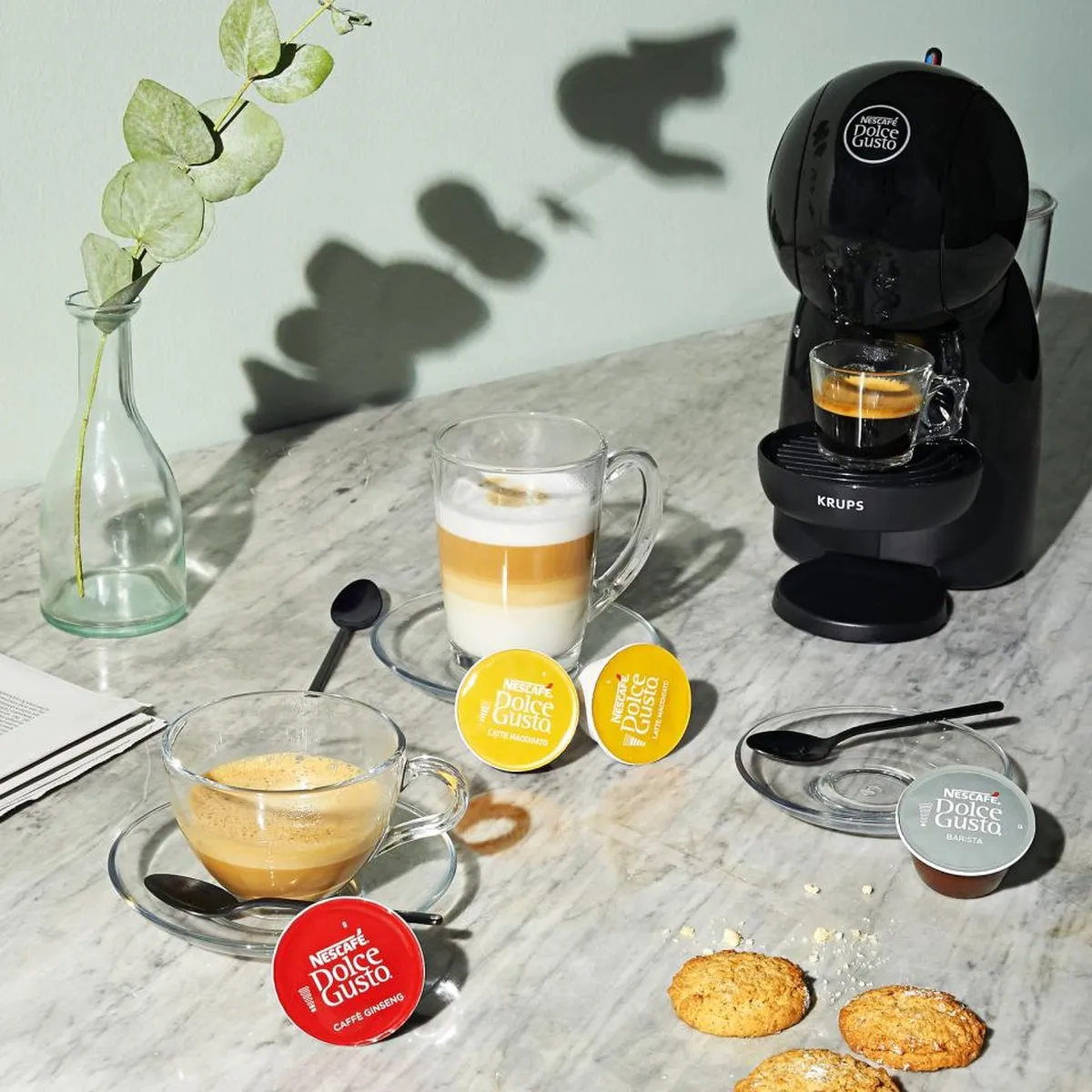 Krups Dolce Gusto Piccolo XS YY4515FD - 1600W - 0.8L - Zwart