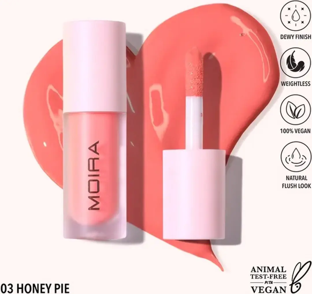 Moira Love Steady Liquid Blush 003 Honey Pie