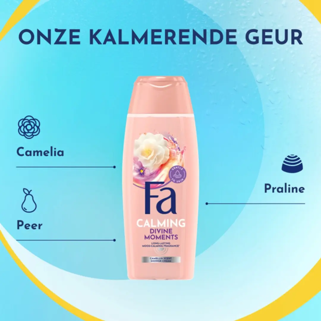 Fa Douchecrème Divine Moments 250ml - 3 Stuks