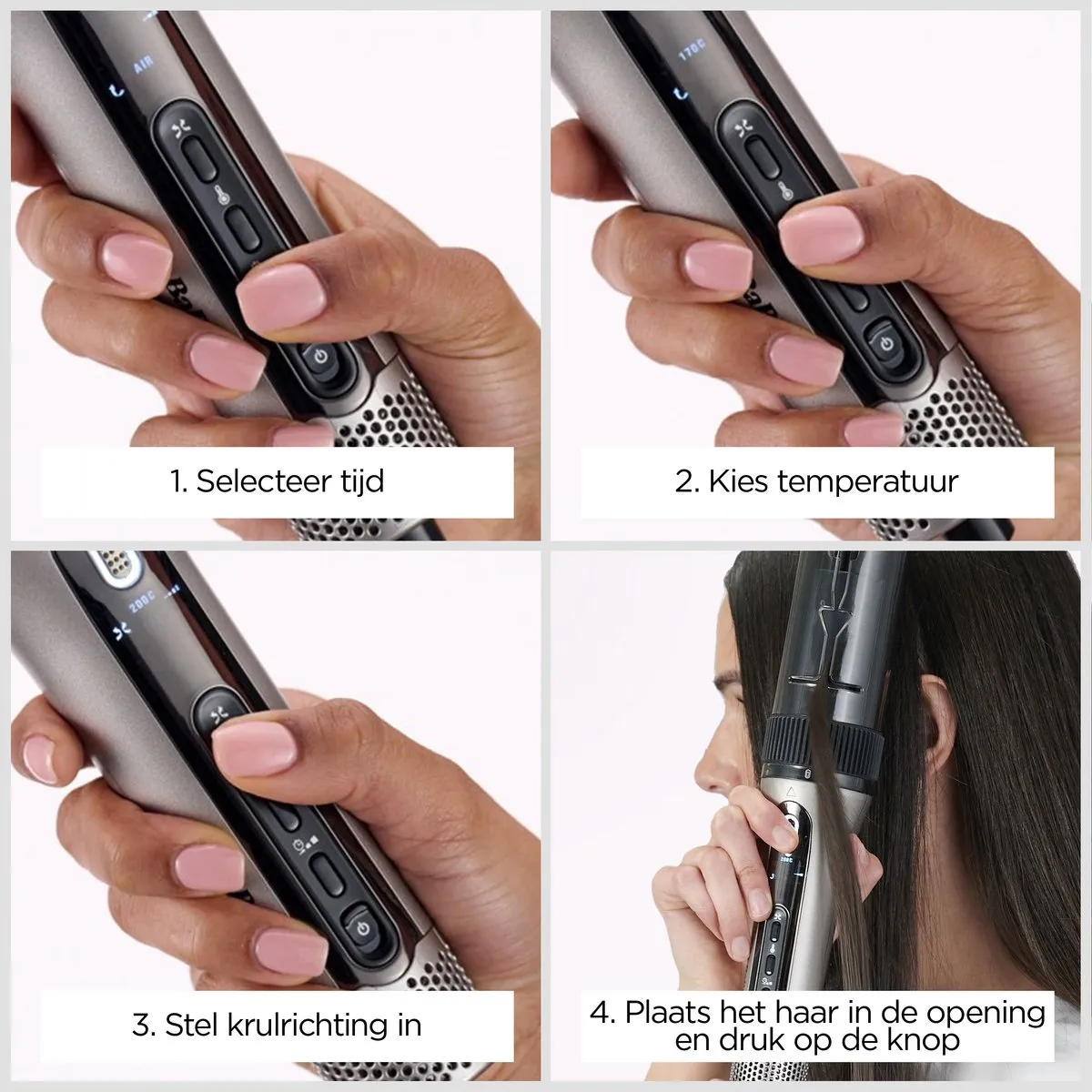 Babyliss Style Secret Air C6688E Automatische Krultang - Beige - afbeelding 6 van 6