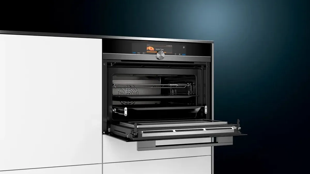 Siemens CN838GRB6 Compacte Oven met Magnetron 45L - Zwart