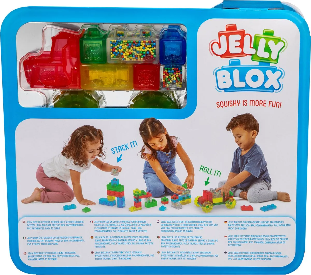 Goliath Jelly Blox Auto Constructiespeelgoed - 40+ Minifiguren - BPA-vrij - afbeelding 6 van 6