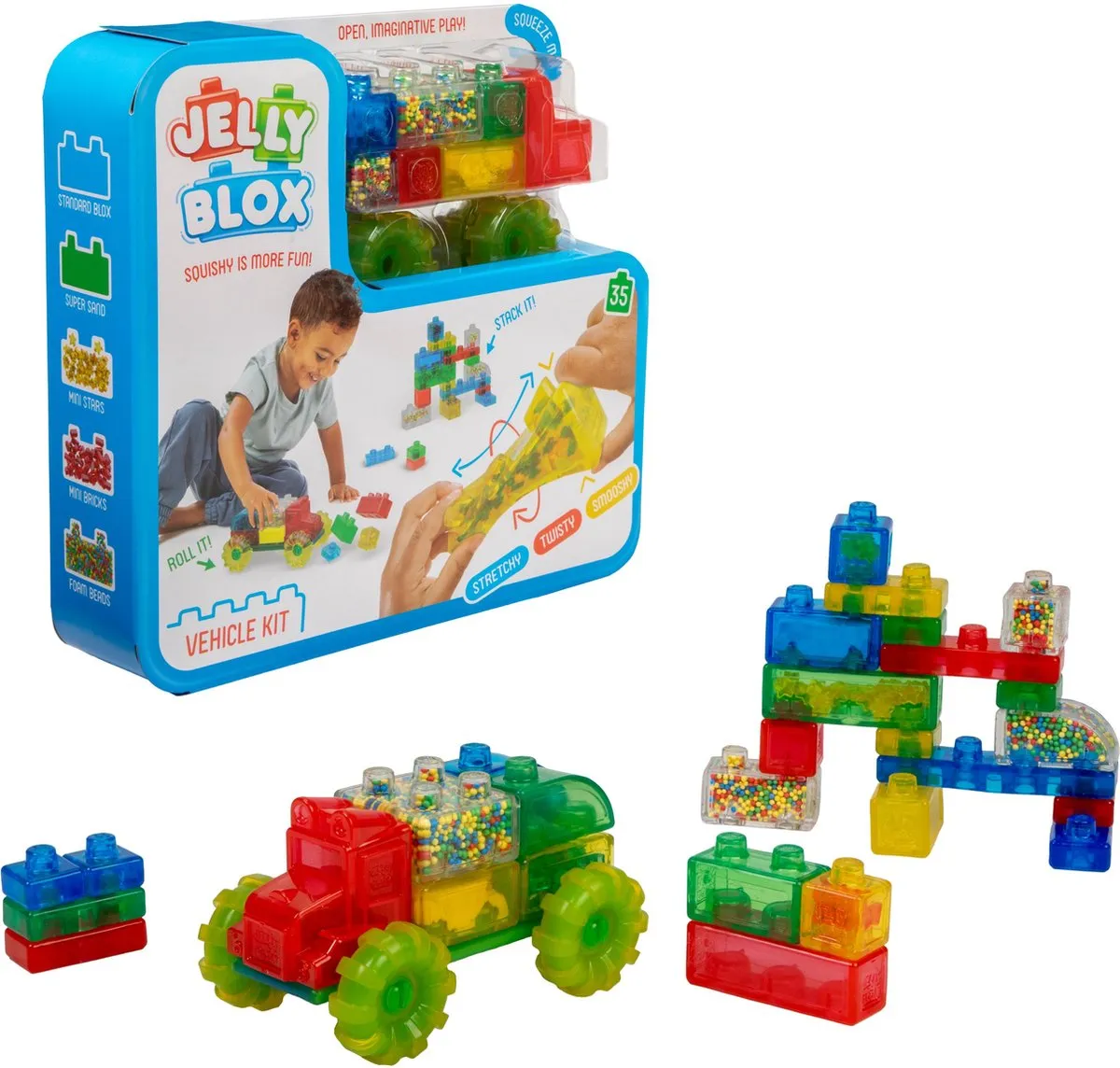 Goliath Jelly Blox Auto Constructiespeelgoed