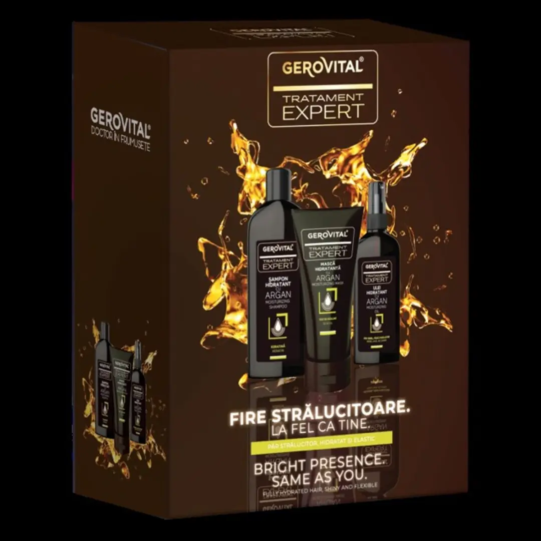 Gerovital Argan Treatment Geschenkset - 500ml (3x)