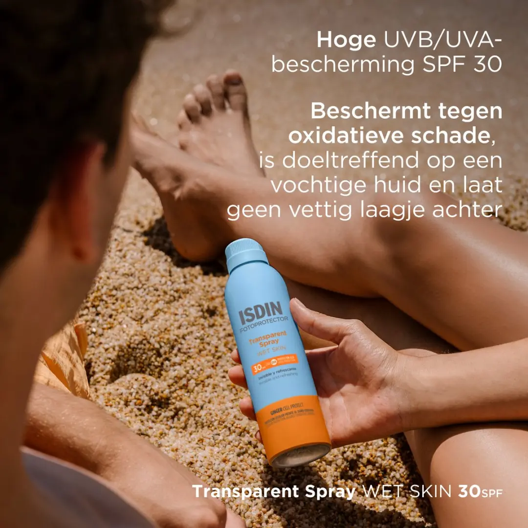 Isdin Fotoprotector Transparant Spray Wet Skin SPF30 250ml